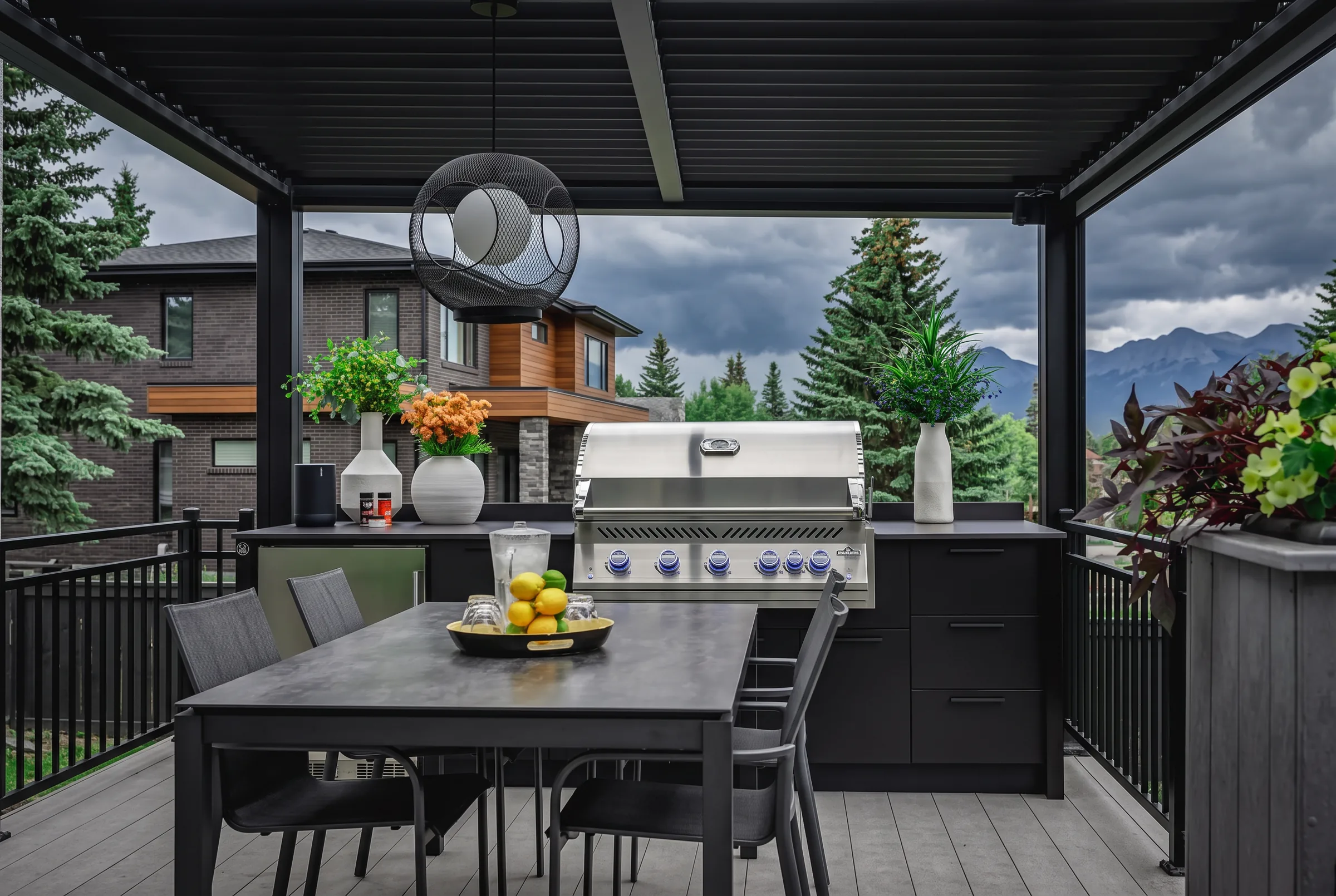 Rendering — under louvers in Alberta